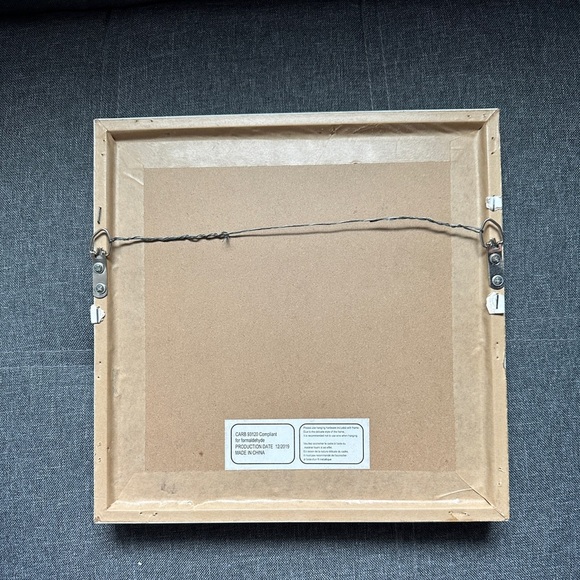 Framed Print (2) Set “All About Giraffe” Floating Print - Marmont Hill Art 11x11 - Picture 4 of 8